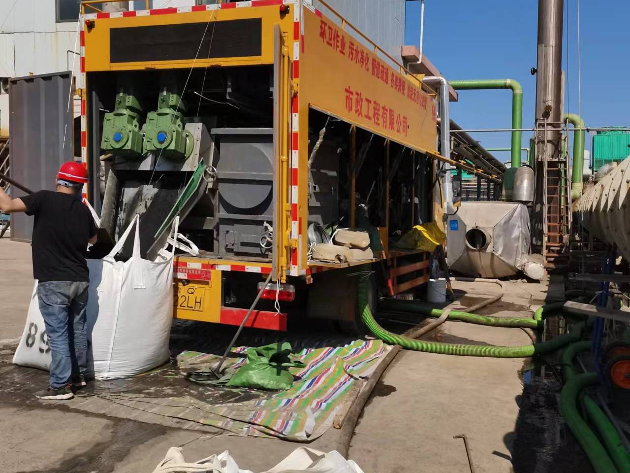 广州淤泥压干处理